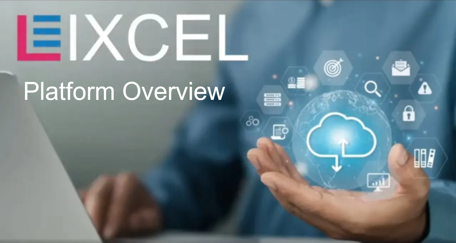 The Lixcel application displaying an organized app workspace